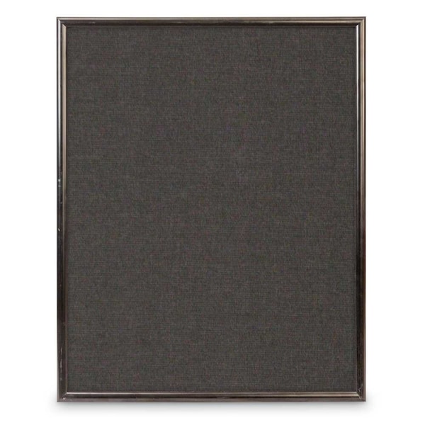 Corkboard, Fabric, 2 Door, Satin/Bff, 60x36"